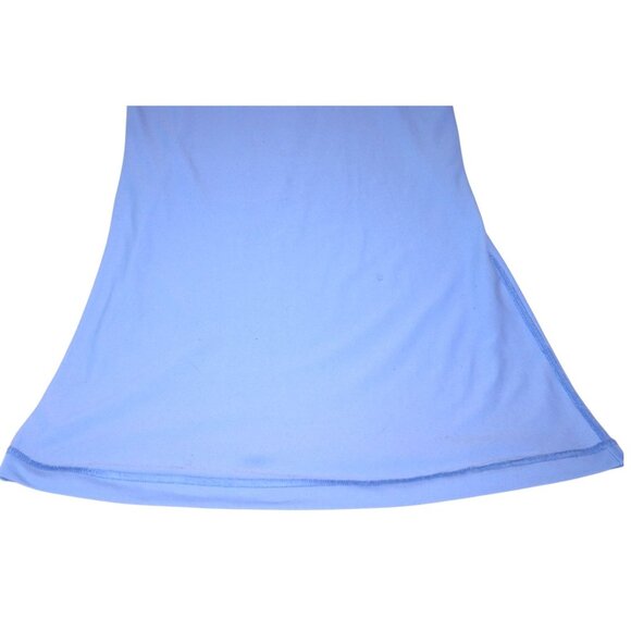 Lululemon Racerback Tank Blue Neon Stitch Gym Yoga Athleisure - Picture 4 of 5